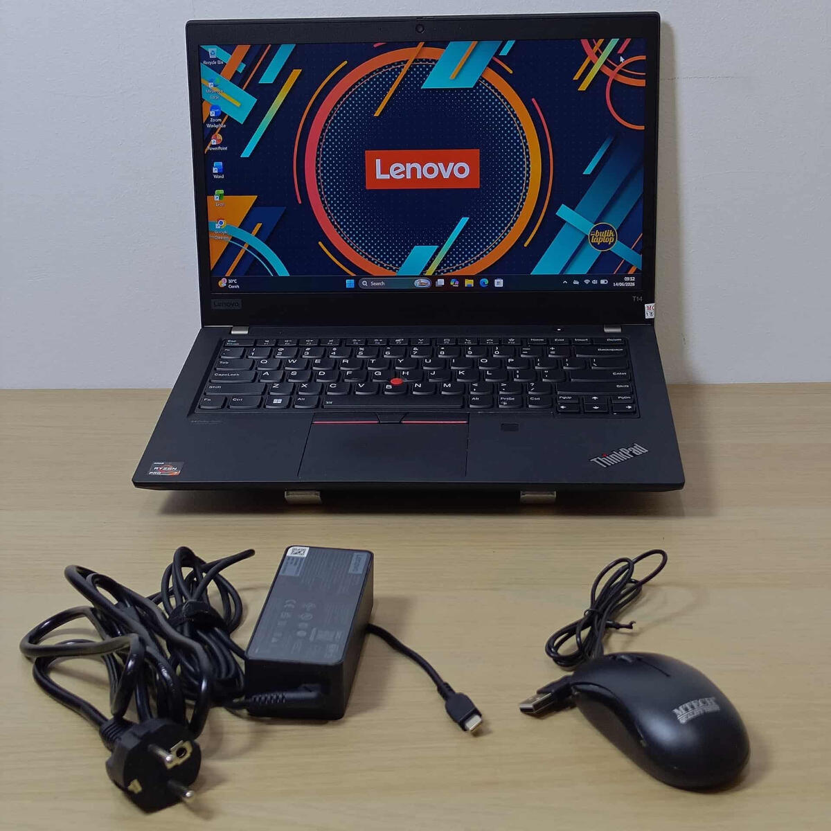 Lenovo Thinkpad T14G2 Kelengkapan dan Bonus Lenovo Thinkpad T14G2 Kelengkapan dan Bonus Butik Laptop